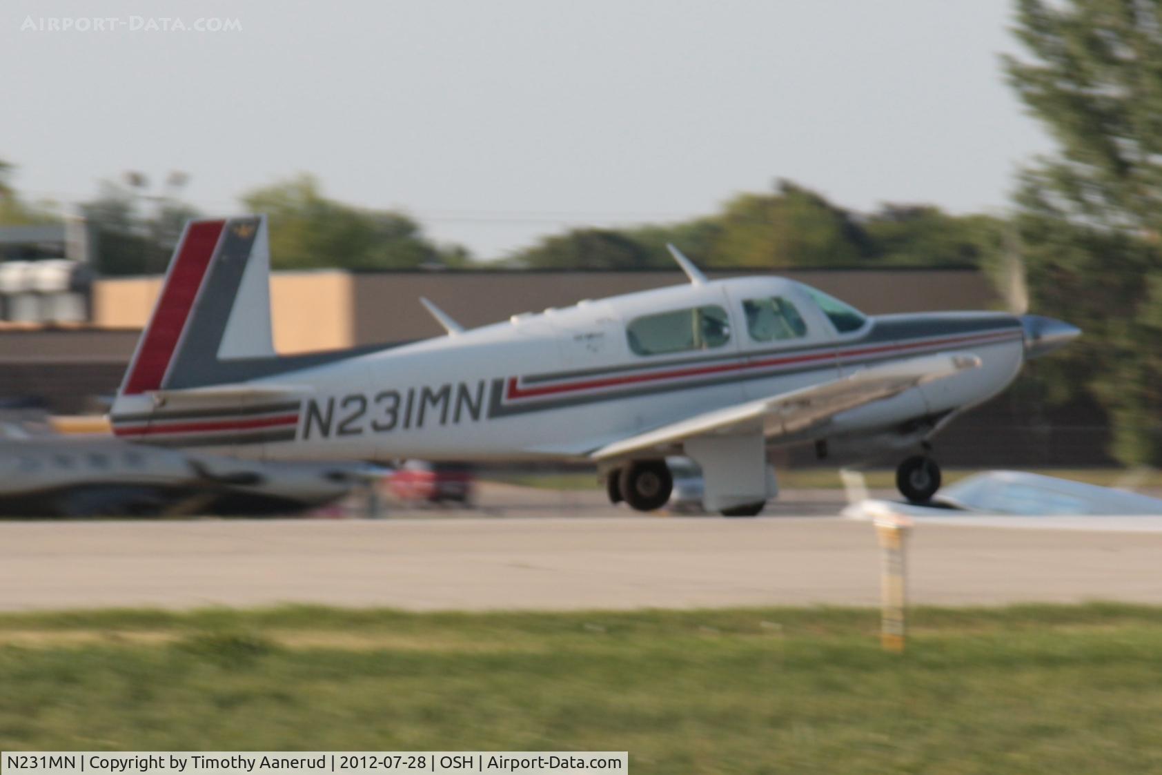 N231MN, 1982 Mooney M20K C/N 25-0717, 1982 Mooney Aircraft Corp. M20K, c/n: 25-0717