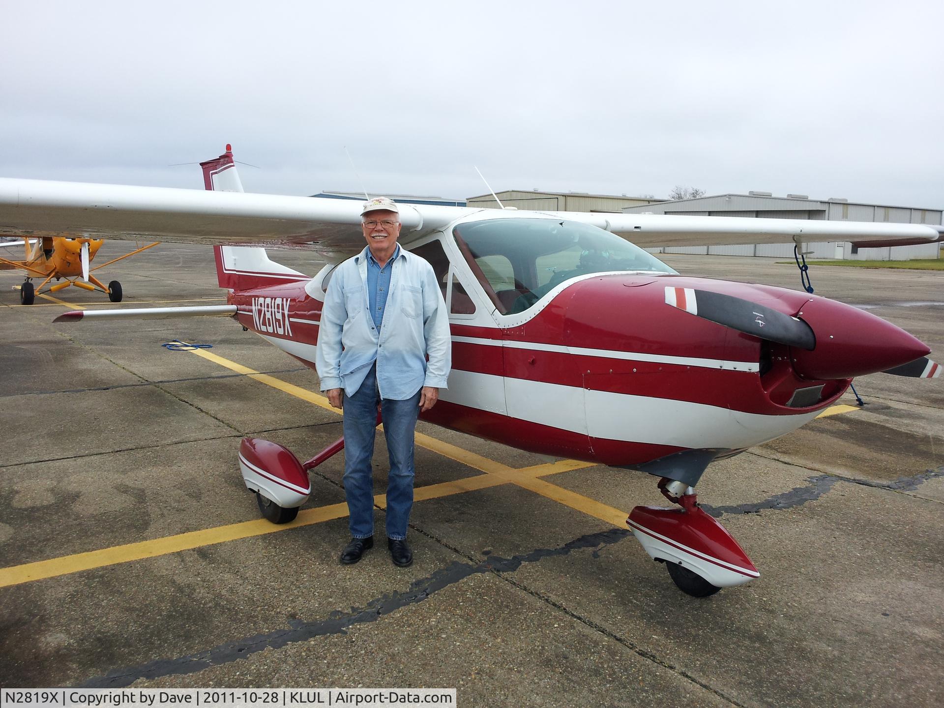 N2819X, 1967 Cessna 177 Cardinal C/N 17700219, Laurel,Ms. just bought the plane