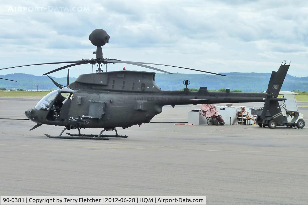 90-0381, 1970 Bell OH-58D Kiowa Warrior C/N 40635, 1970 Bell OH-58D Kiowa Warrior, c/n: 40635