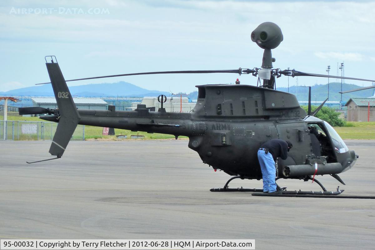 95-00032, 1992 Bell OH-58D Kiowa Warrior C/N Unknown, 1992 Bell OH-58D Kiowa Warrior, at Bowerman