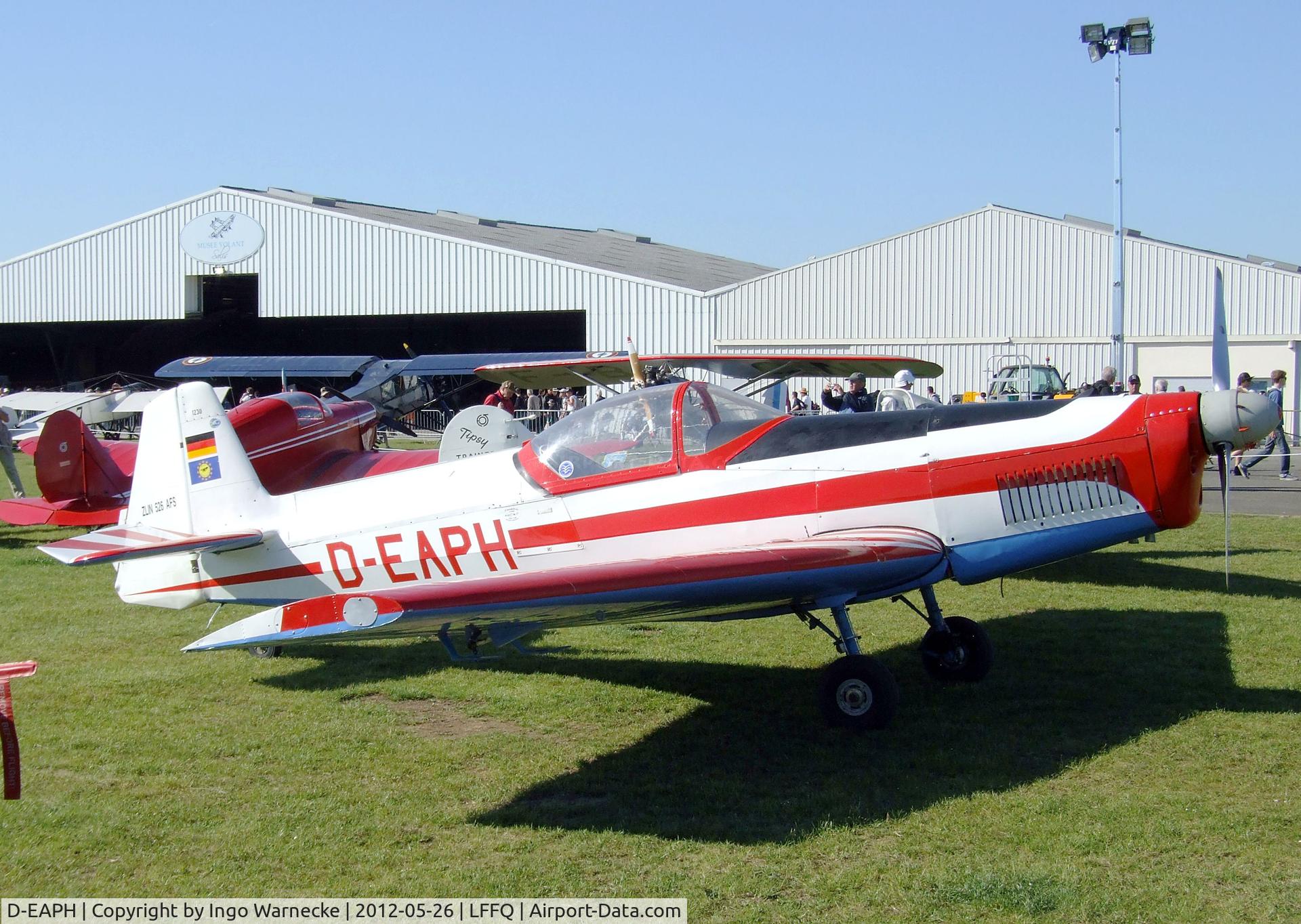 D-EAPH, Zlin Z-526AFS Acrobat C/N 1230, Zlin Z-526AFS Akrobat Special at the Meeting Aerien 2012, La-Ferte-Alais