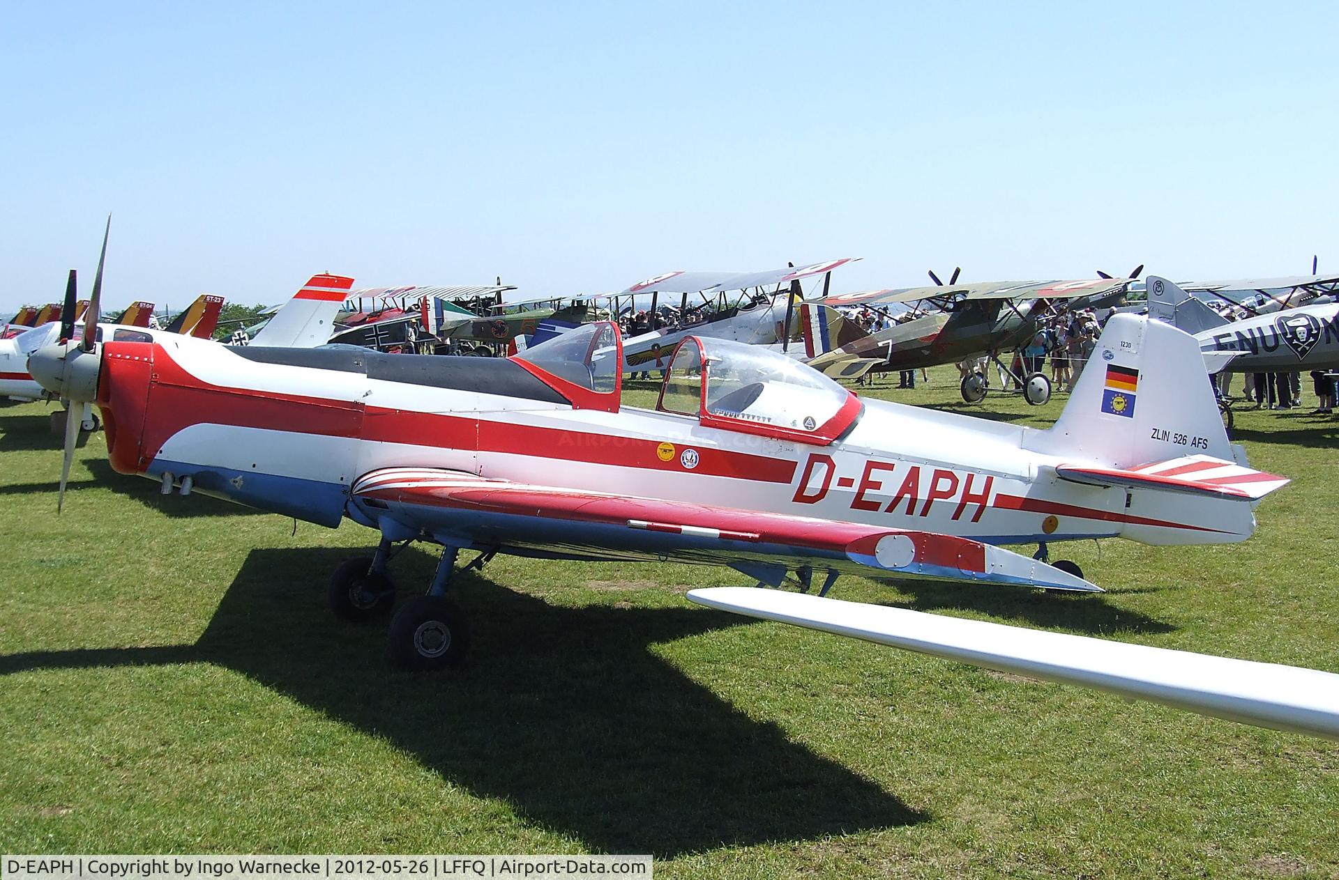 D-EAPH, Zlin Z-526AFS Acrobat C/N 1230, Zlin Z-526AFS Akrobat Special at the Meeting Aerien 2012, La-Ferte-Alais