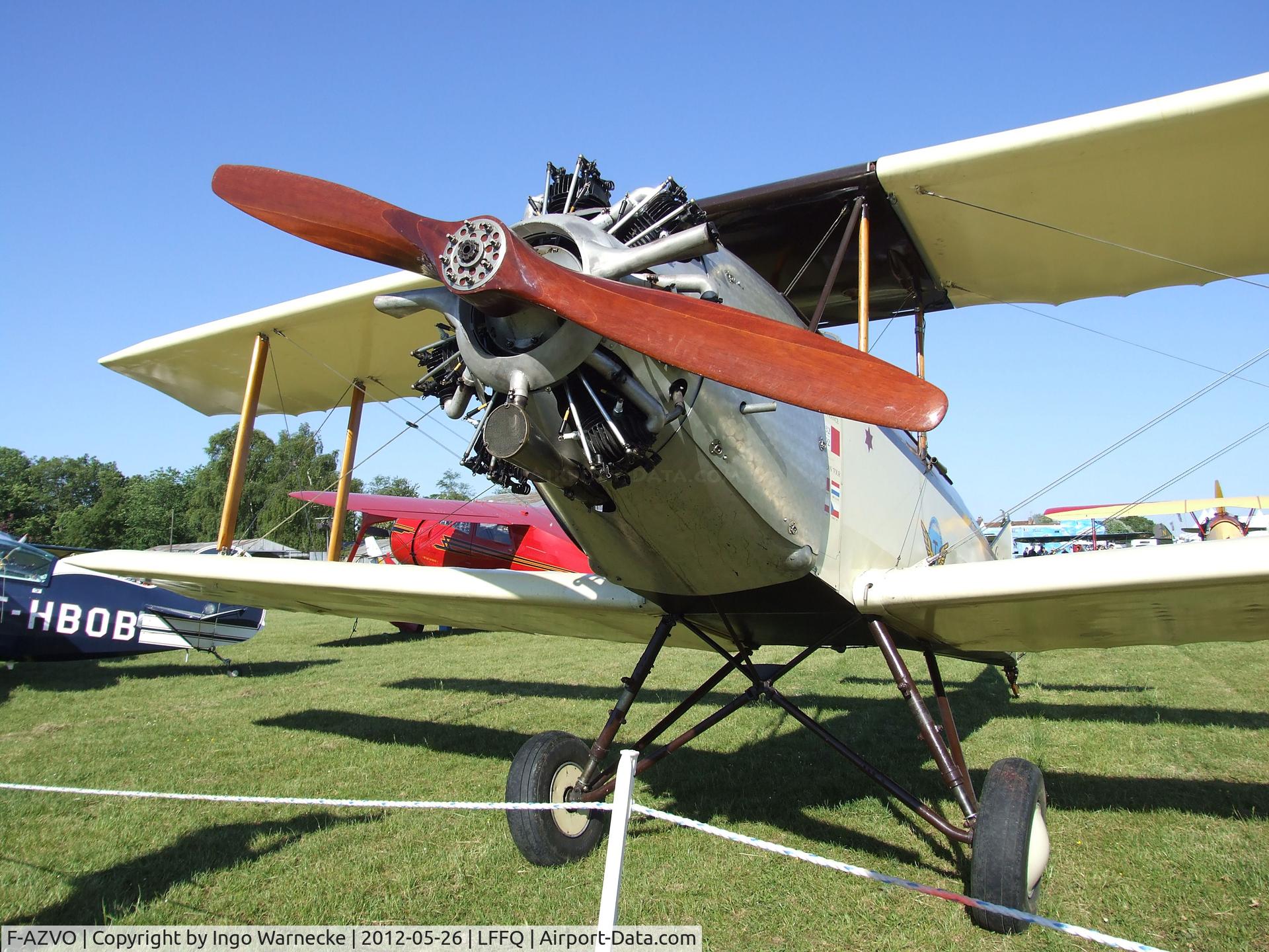 F-AZVO, 1932 Caudron C.270 Luciole C/N 6607/32, Caudron C.270 Luciole at the Meeting Aerien 2012, La-Ferte-Alais