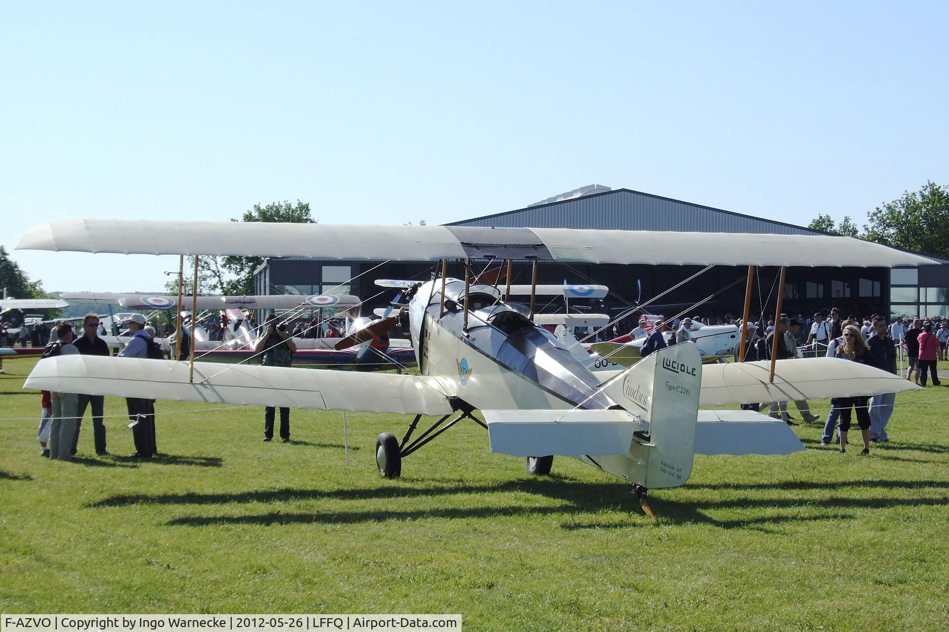 F-AZVO, 1932 Caudron C.270 Luciole C/N 6607/32, Caudron C.270 Luciole at the Meeting Aerien 2012, La-Ferte-Alais