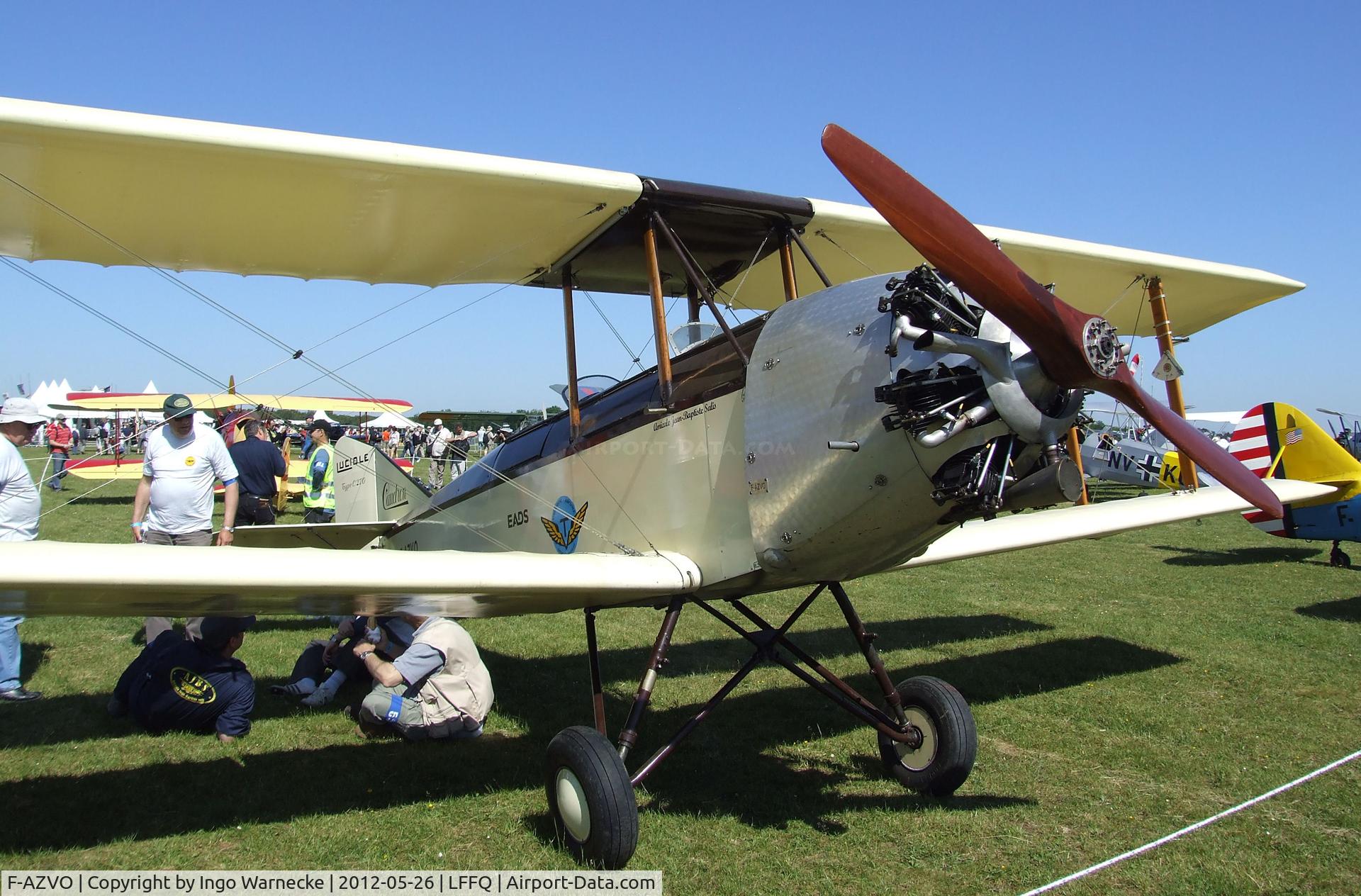 F-AZVO, 1932 Caudron C.270 Luciole C/N 6607/32, Caudron C.270 Luciole at the Meeting Aerien 2012, La-Ferte-Alais