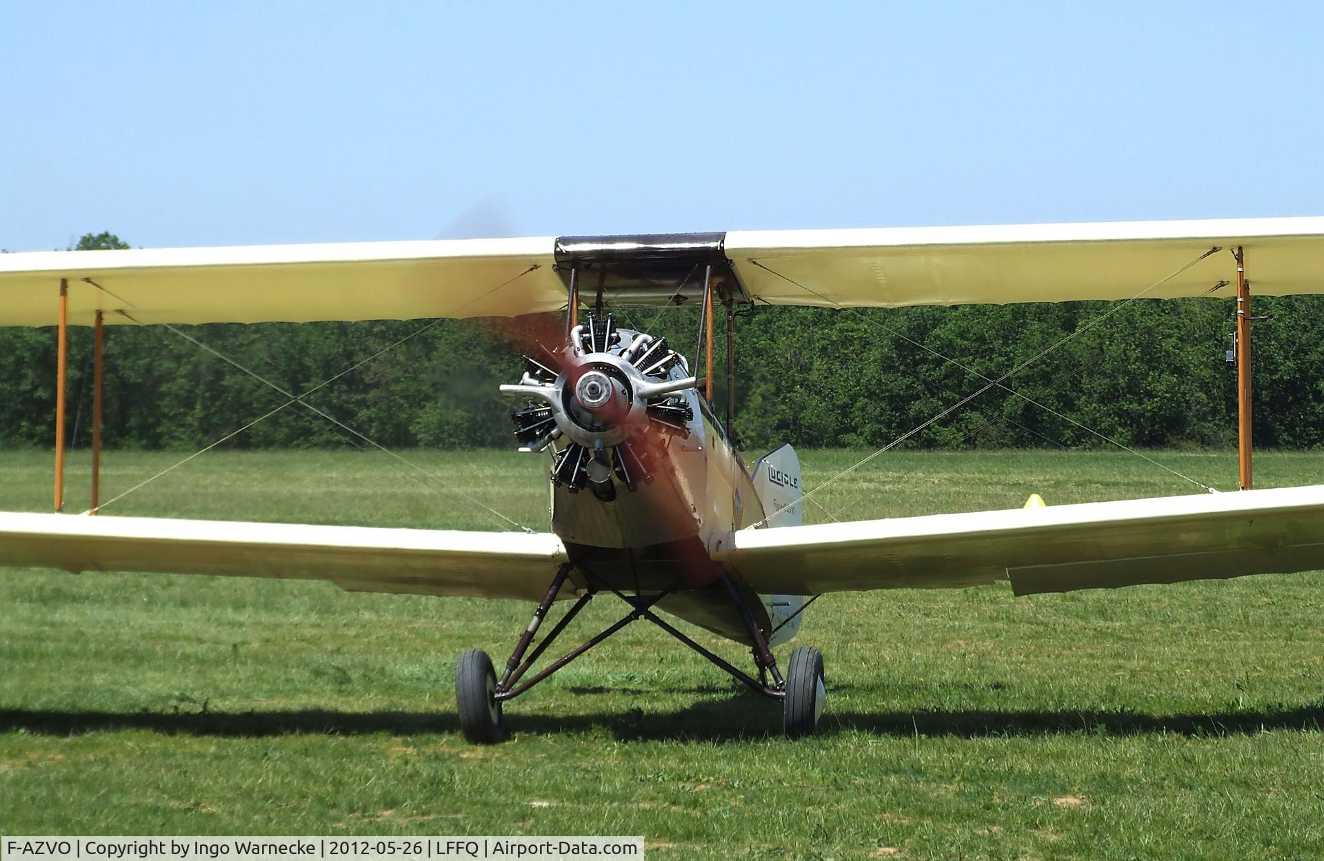 F-AZVO, 1932 Caudron C.270 Luciole C/N 6607/32, Caudron C.270 Luciole at the Meeting Aerien 2012, La-Ferte-Alais