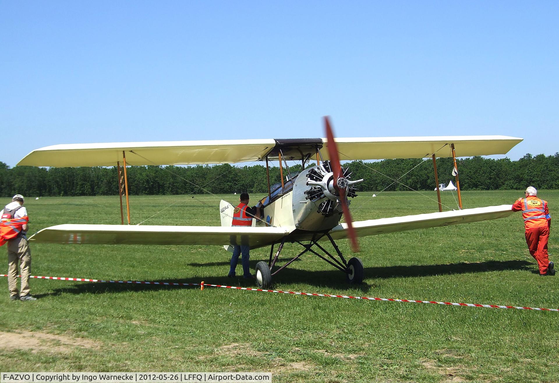 F-AZVO, 1932 Caudron C.270 Luciole C/N 6607/32, Caudron C.270 Luciole at the Meeting Aerien 2012, La-Ferte-Alais