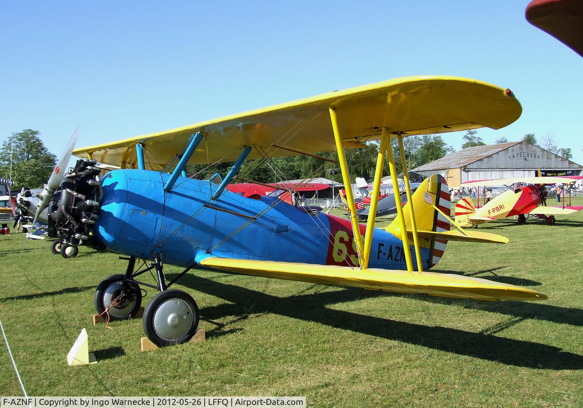 F-AZNF, Naval Aircraft Factory N3N-3 C/N 2909, Naval Aircraft Factory N3N-3 at the Meeting Aerien 2012, La-Ferte-Alais