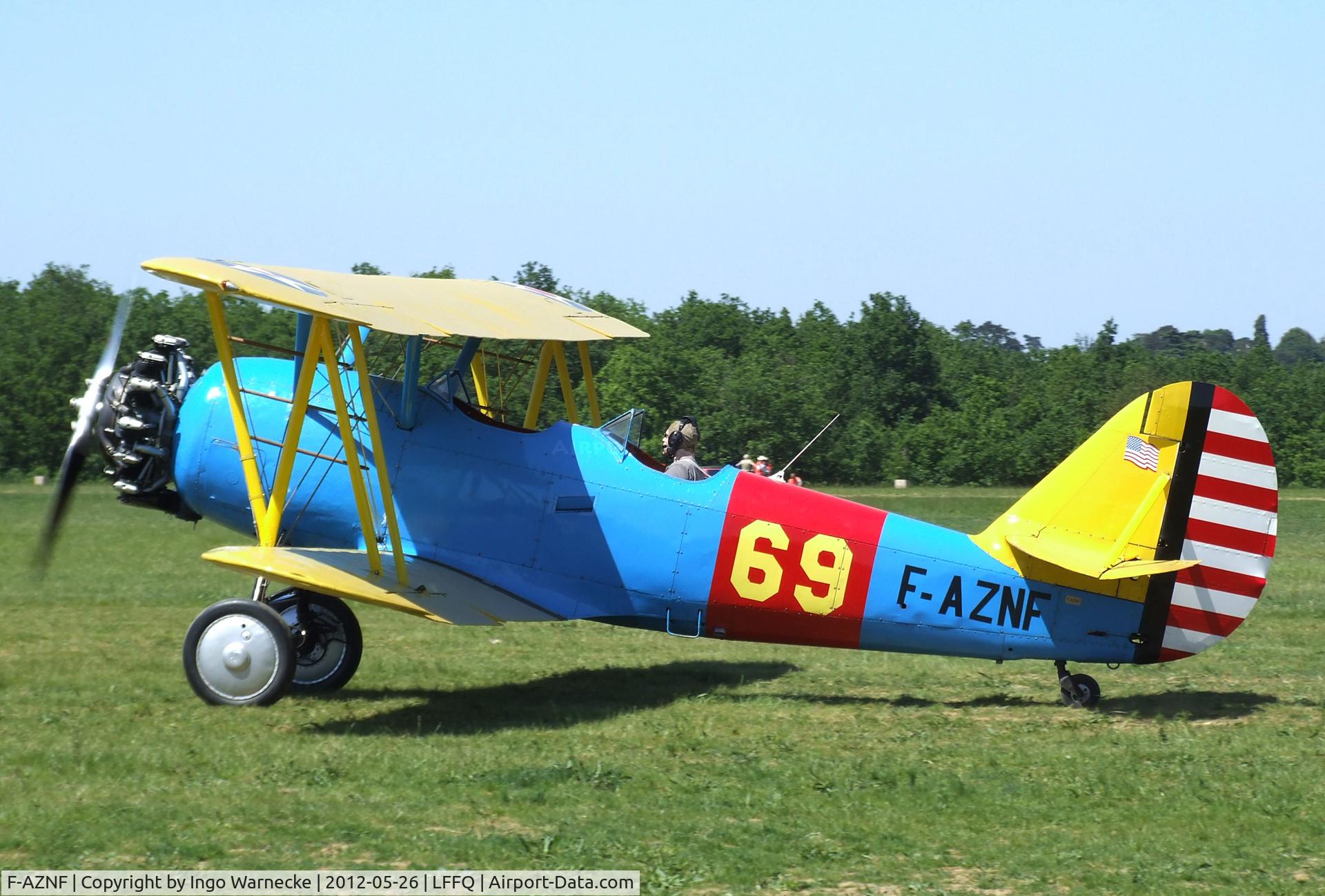 F-AZNF, Naval Aircraft Factory N3N-3 C/N 2909, Naval Aircraft Factory N3N-3 at the Meeting Aerien 2012, La-Ferte-Alais