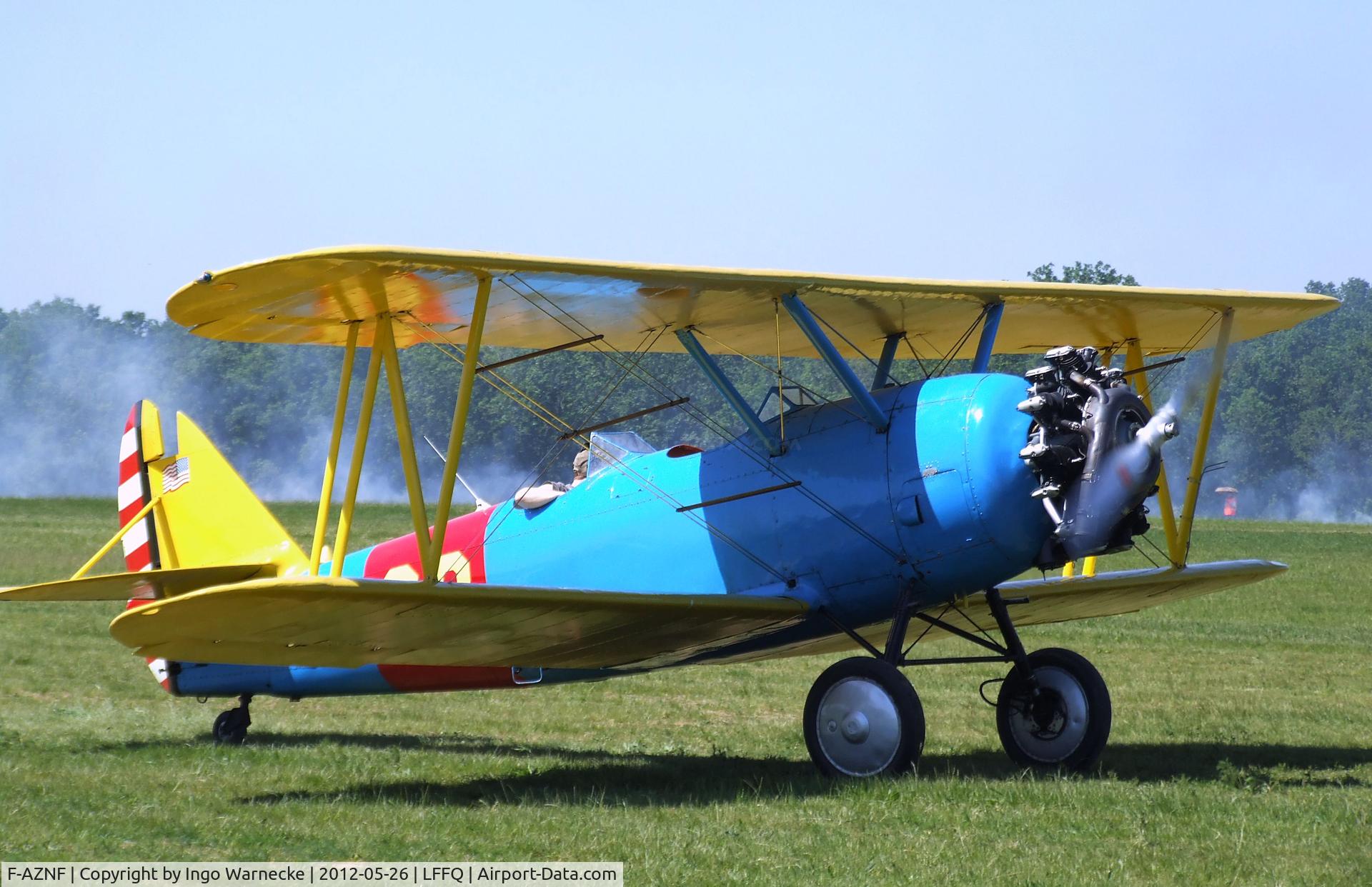 F-AZNF, Naval Aircraft Factory N3N-3 C/N 2909, Naval Aircraft Factory N3N-3 at the Meeting Aerien 2012, La-Ferte-Alais