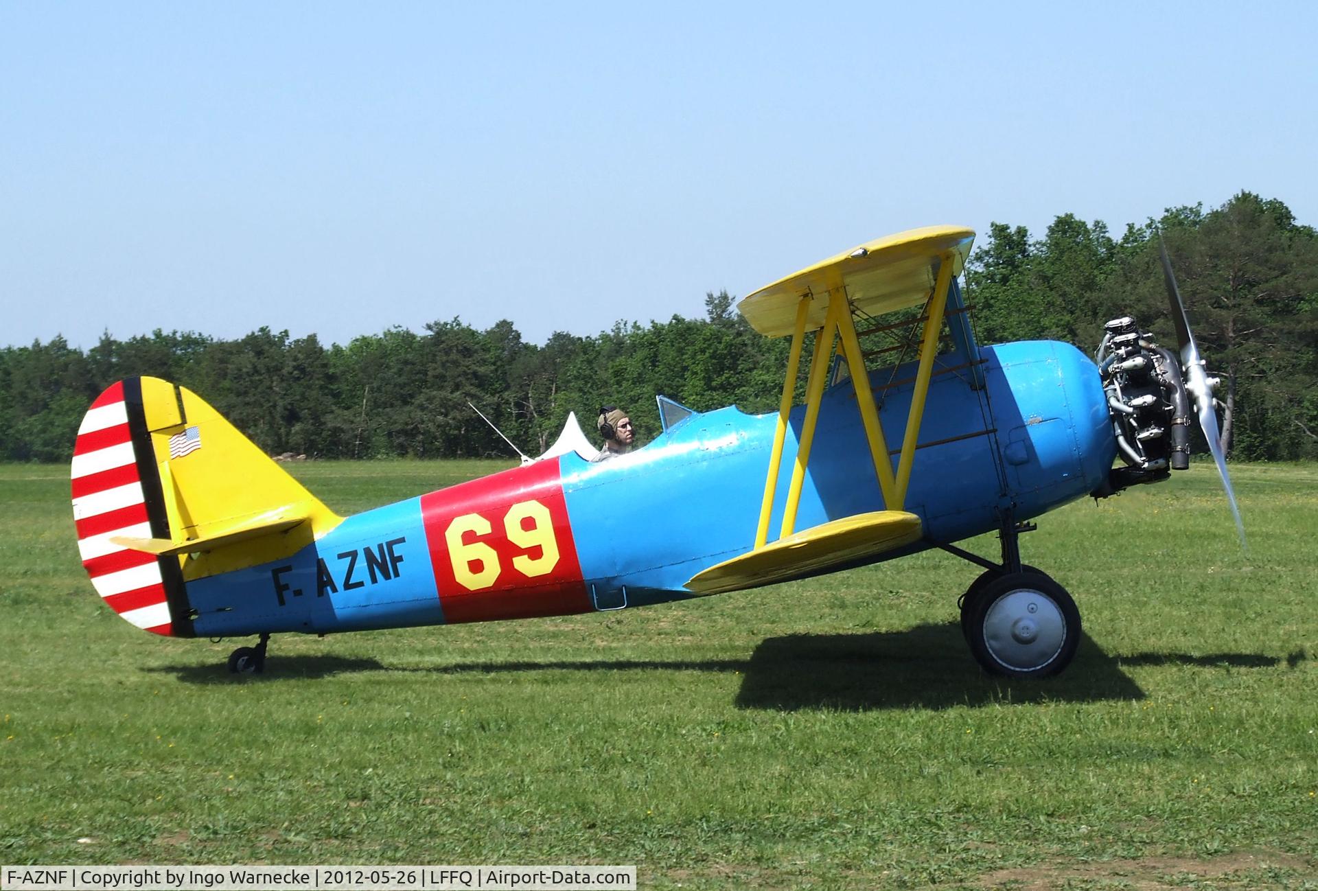 F-AZNF, Naval Aircraft Factory N3N-3 C/N 2909, Naval Aircraft Factory N3N-3 at the Meeting Aerien 2012, La-Ferte-Alais