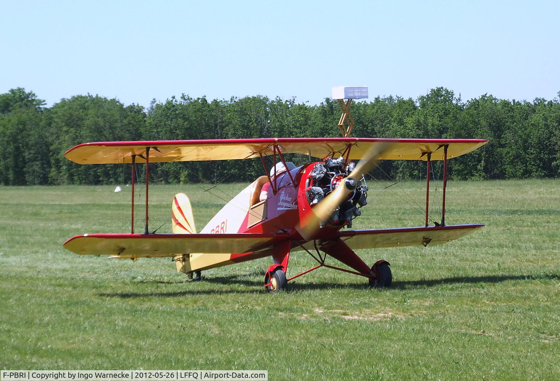 F-PBRI, 1937 Bucker Bu-133D-1 Jungmeister C/N 2008, Bücker (Hirth) Bü 133D-1 Jungmeister at the Meeting Aerien 2012, La-Ferte-Alais