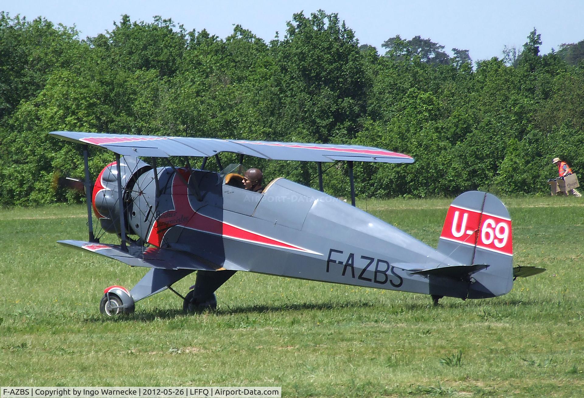 F-AZBS, 1938 Bucker Bu-133C Jungmeister C/N 16, Bücker (Doflug) Bü 133C Jungmeister at the Meeting Aerien 2012, La-Ferte-Alais
