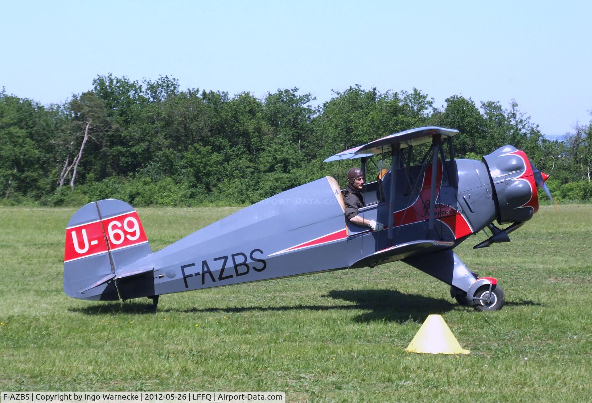 F-AZBS, 1938 Bucker Bu-133C Jungmeister C/N 16, Bücker (Doflug) Bü 133C Jungmeister at the Meeting Aerien 2012, La-Ferte-Alais
