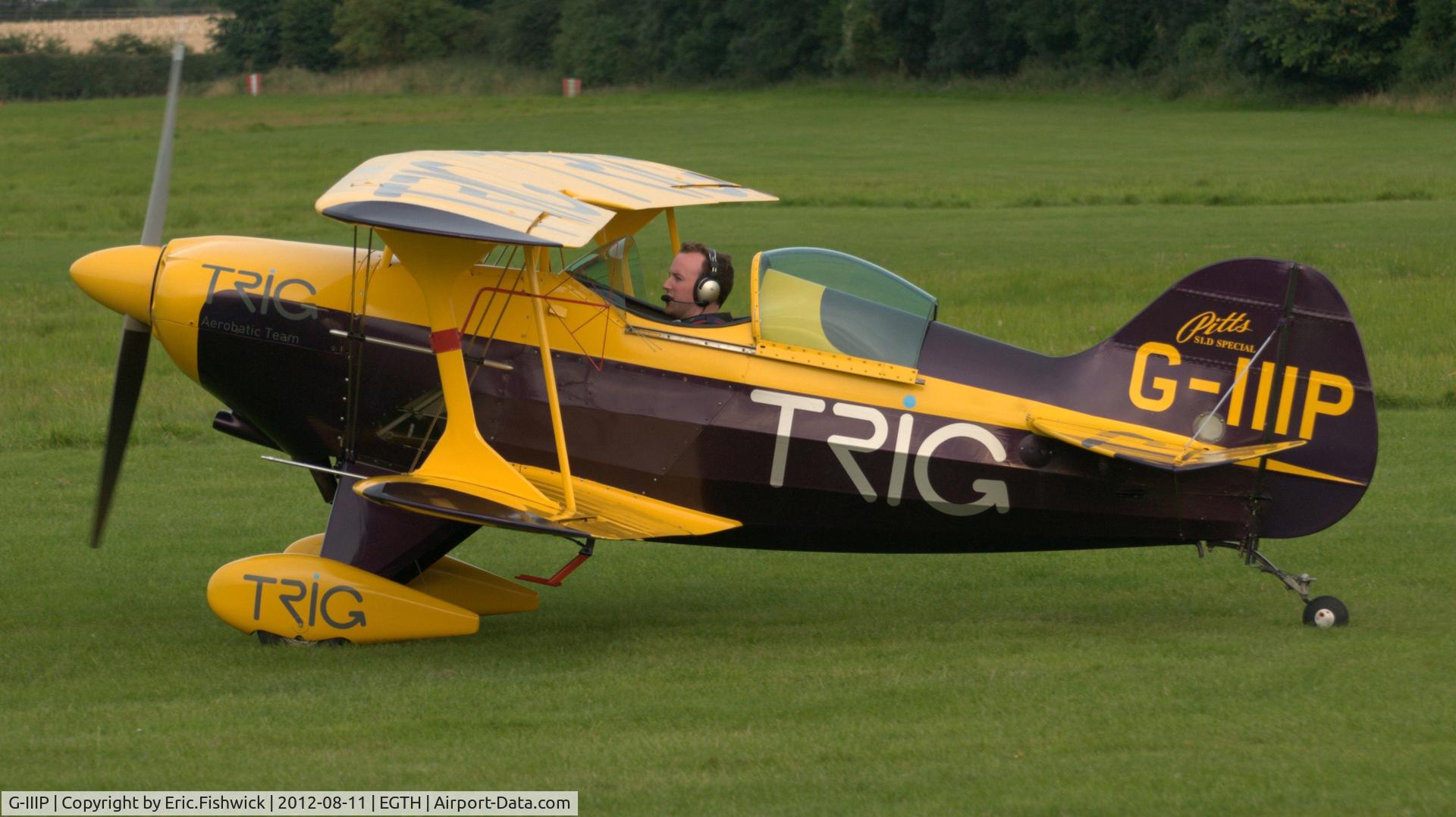 G-IIIP, 1984 Pitts S-1D Special C/N PFA 009-10195, 1. G-IIIP at Shuttleworth Sunset Air Display, August 2012