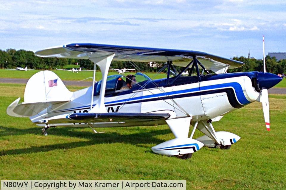 N80WY, 1982 Steen Skybolt C/N VETTERMAN 001, Acroteam Meschede Steen Super Skybolt 210 Flugtag Hamm Pilot: A.Brinkhaus (DM und LM Teilnehmer)