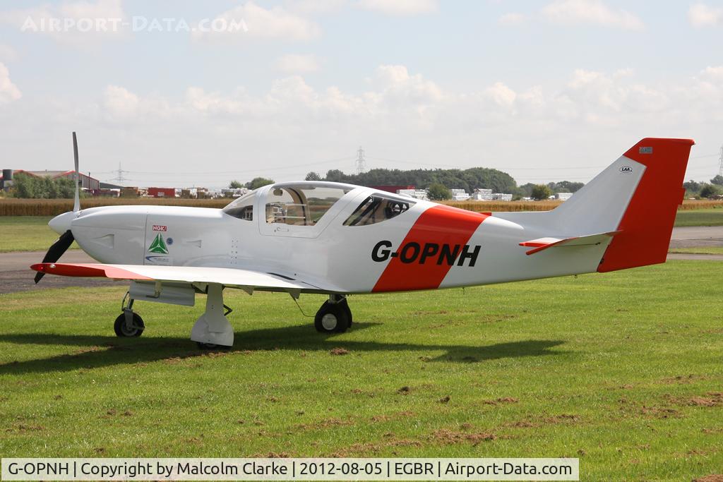 G-OPNH, 1999 Stoddard-Hamilton Glasair Super II RG C/N PFA 149-13011, Glasair Super II-SRG at The Real Aeroplane Club's Summer Madness Fly-In, Breighton Airfield, August 2012.