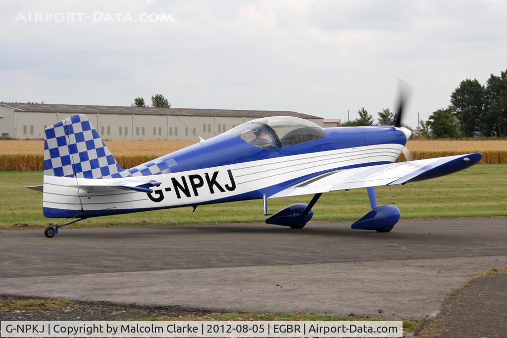 G-NPKJ, 1998 Vans RV-6 C/N PFA 181-13138, Vans RV-6 at The Real Aeroplane Club's Summer Madness Fly-In, Breighton Airfield, August 2012.