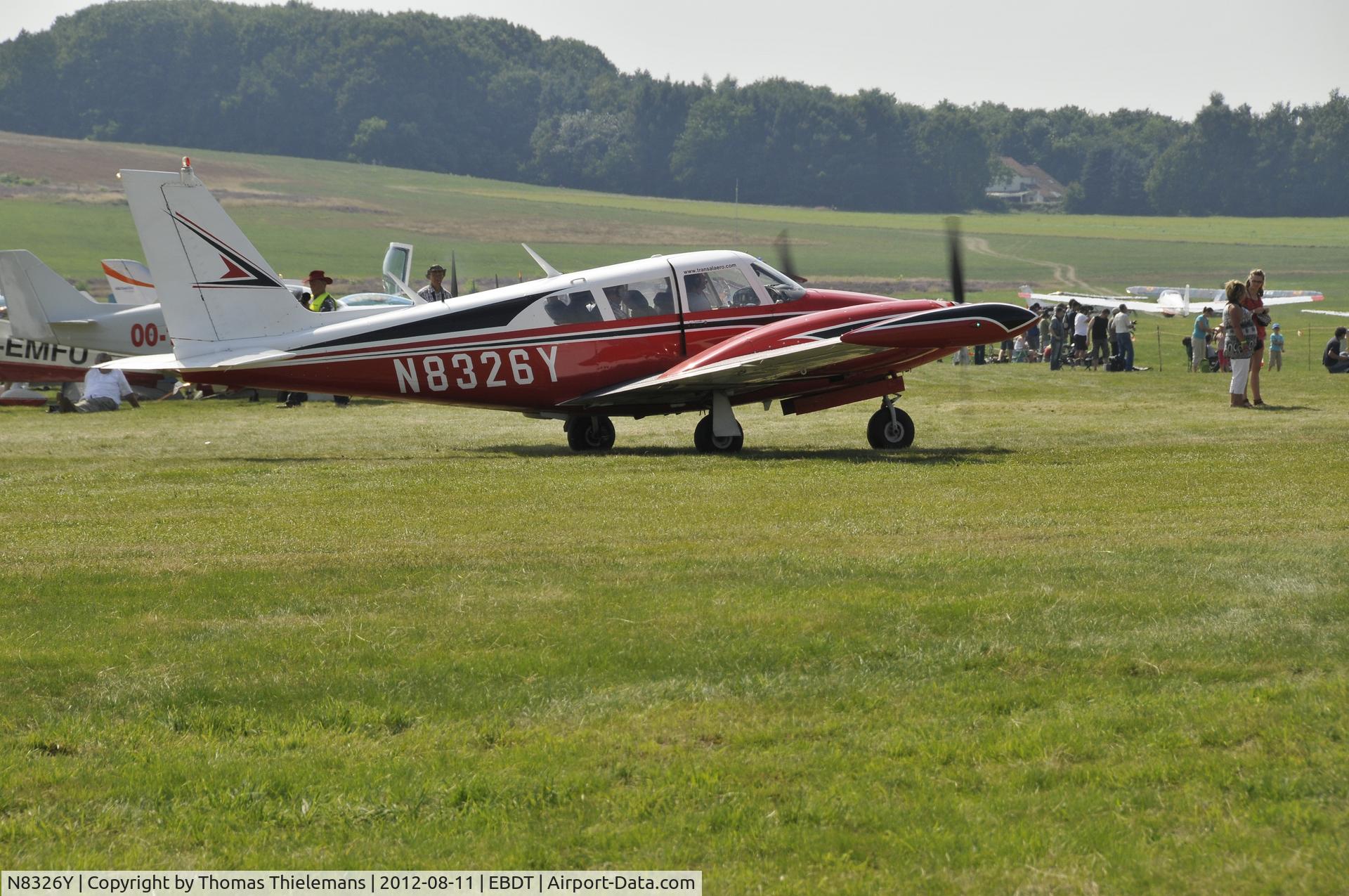 N8326Y, 1967 Piper PA-30 Twin Comanche Twin Comanche C/N 30-1468, Fly In