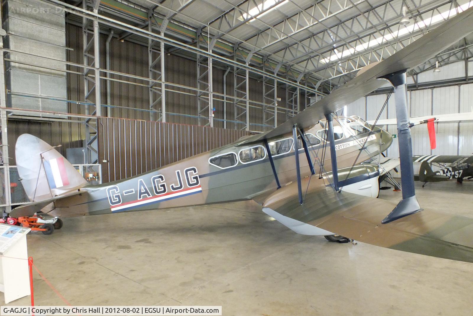 G-AGJG, 1941 De Havilland DH-89A Dominie/Dragon Rapide C/N 6517, at the IWM Duxford