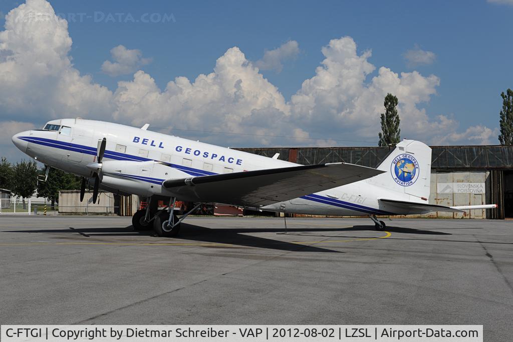 C-FTGI, 1944 Basler BT-67 C/N 26268, Bell Geospace Douglas DC3 BT67