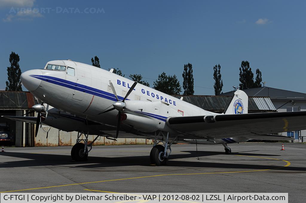 C-FTGI, 1944 Basler BT-67 C/N 26268, Bell Geospace Douglas DC3 BT67