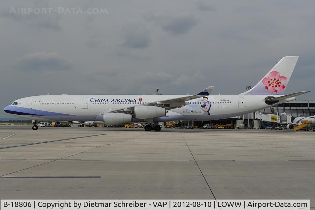 B-18806, 2001 Airbus A340-313 C/N 433, China Airlines Airbus 340-300