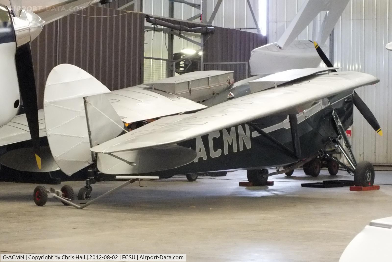 G-ACMN, 1934 De Havilland DH.85 Leopard Moth C/N 7050, at the IWM Duxford