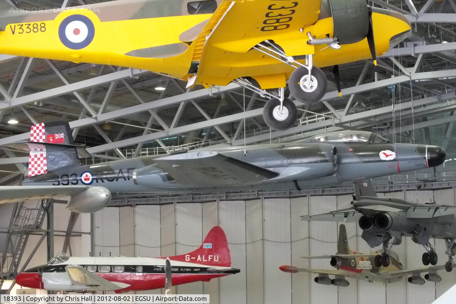 18393, Avro Canada CF-100 Mk.4B Canuck C/N 293, Royal Canadian Air Force Avro Canada CF-100 Canuck 4B. It served with RCAF 419 