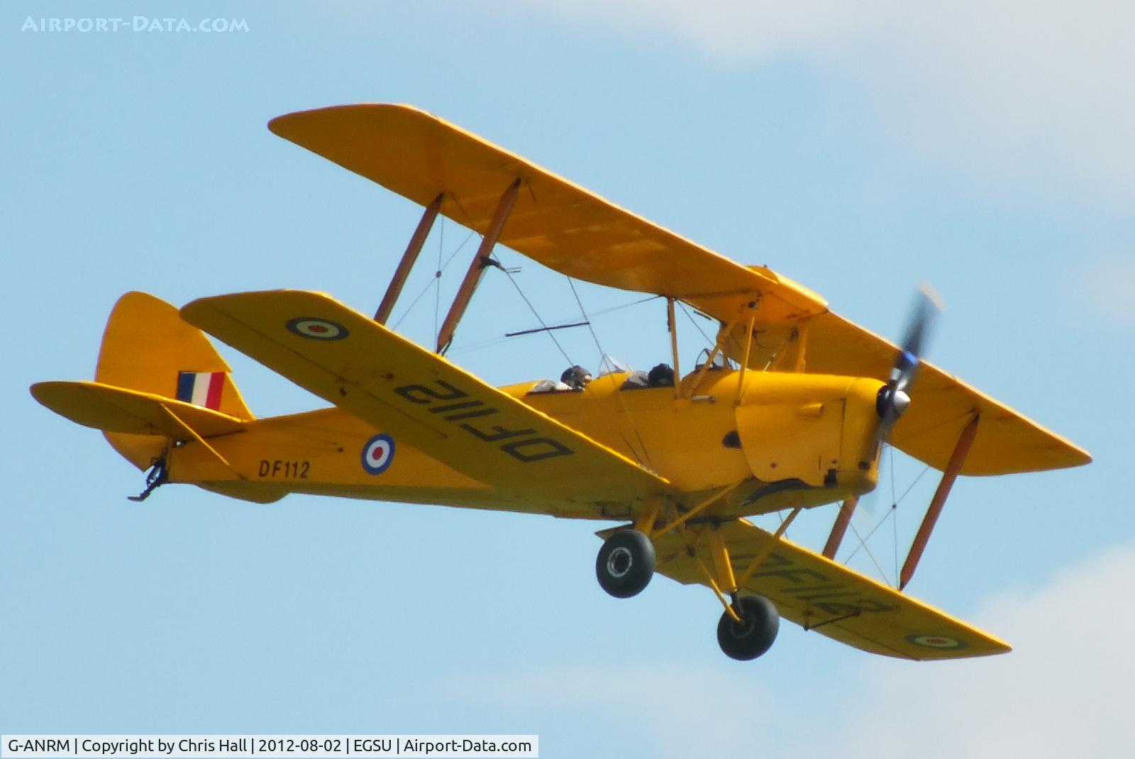 G-ANRM, 1942 De Havilland DH-82A Tiger Moth II C/N 85861, performing pleasure flights at Duxford