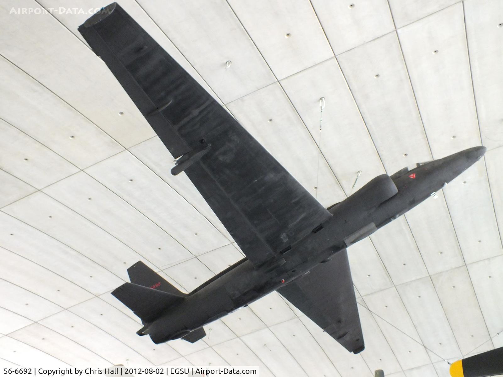 56-6692, Lockheed U-2CT C/N 359, displayed at the American Air Museum, Duxford