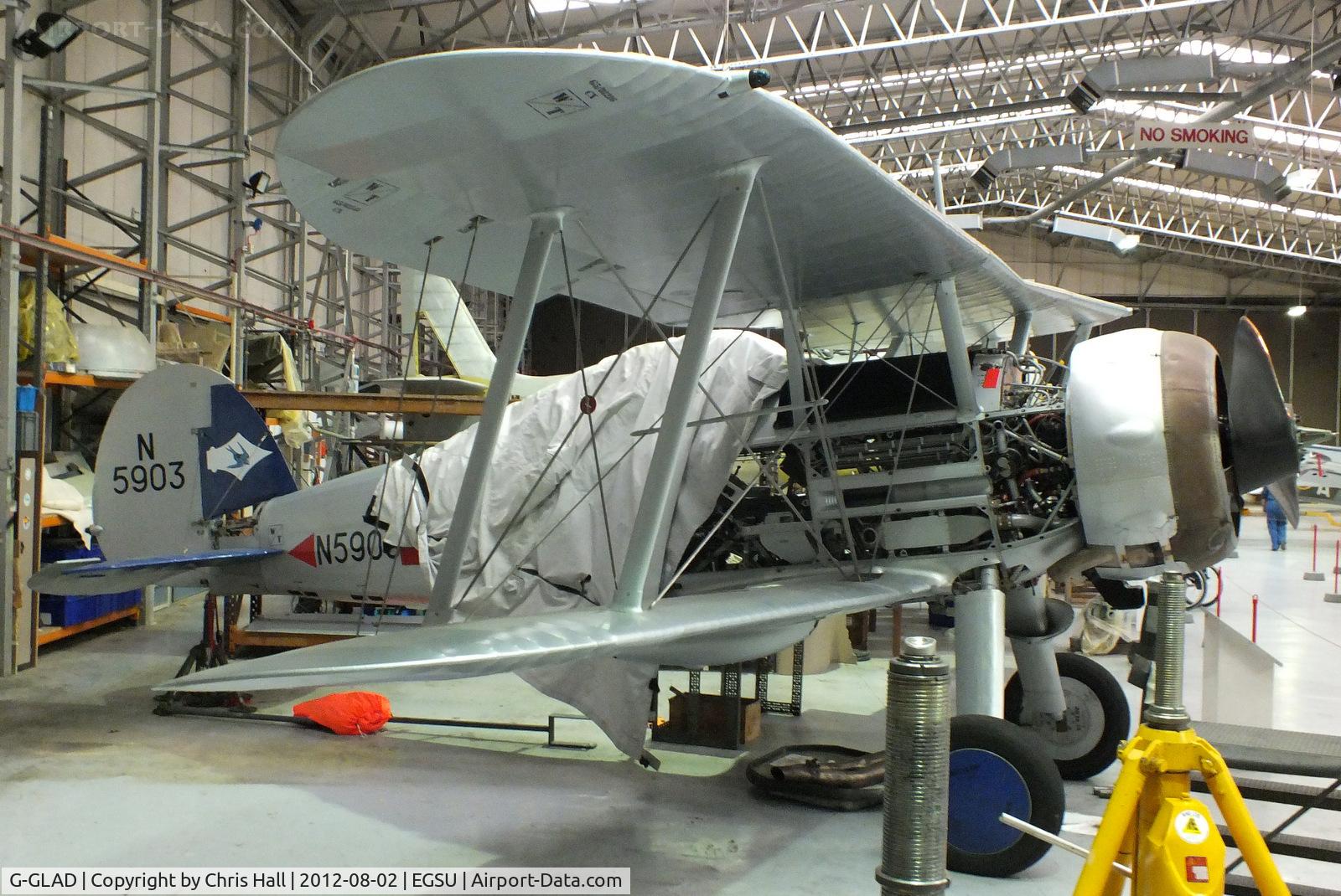G-GLAD, 1939 Gloster Gladiator Mk2 C/N G5/75751, The Fighter Collection