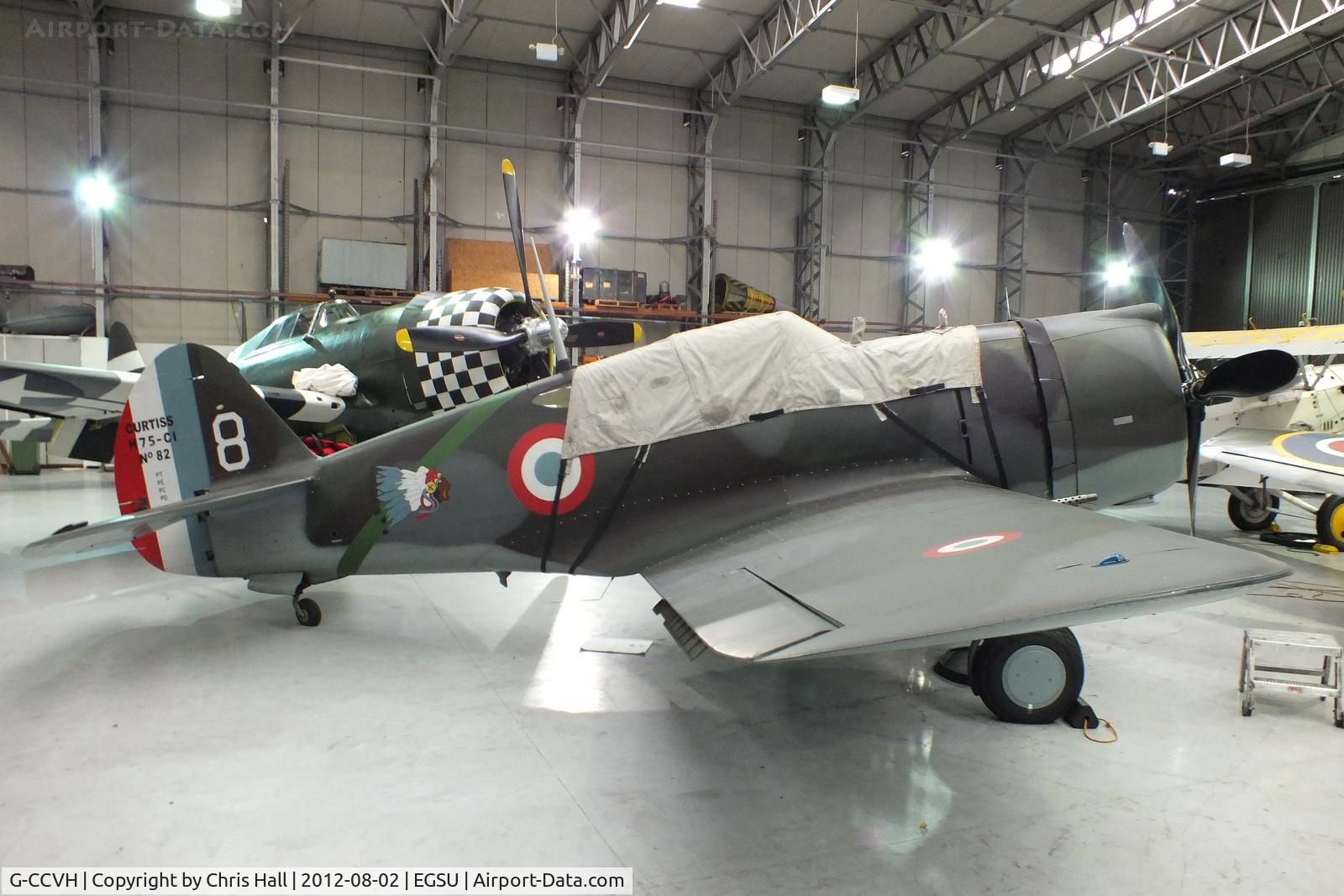 G-CCVH, 1939 Curtiss H-75A-1 C/N 12881, The Fighter Collection's Curtiss H75-A1 Hawk