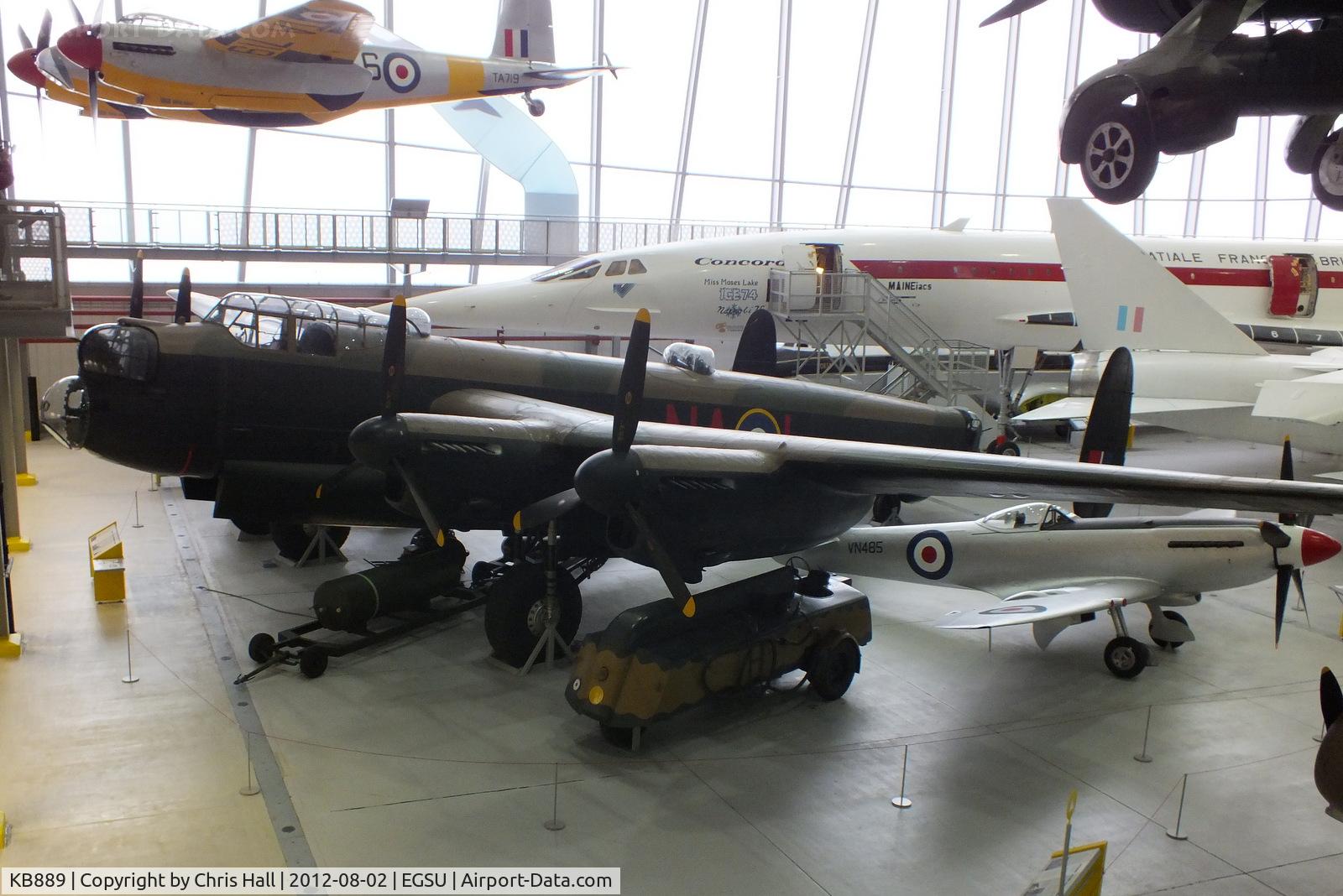 KB889, Avro 683 Lancaster B10 C/N KB889, Displayed in 428 Sqn markings with which it served.