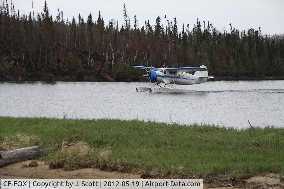 CF-FOX, 1938 Noorduyn Norseman VI C/N 340, Pick up Misehkow River Lat: 51.142431; Long: -89.558754