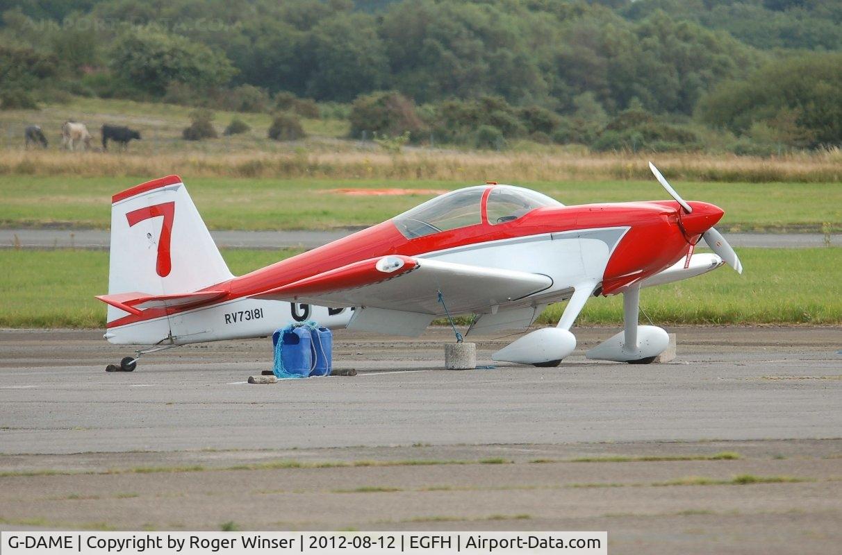 G-DAME, 2009 Vans RV-7 C/N 73181, Visiting RV-7.