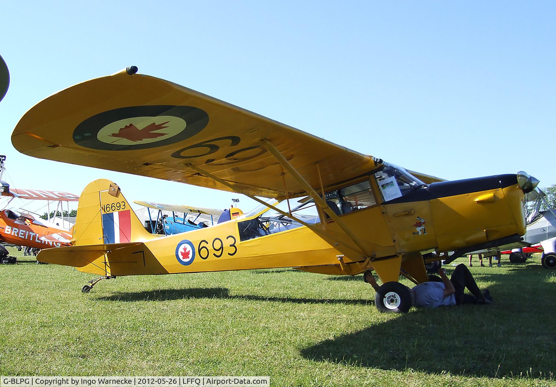 G-BLPG, 1959 Auster J-1N Alpha C/N 3395, Auster J-1N Alpha at the Meeting Aerien 2012, La-Ferte-Alais