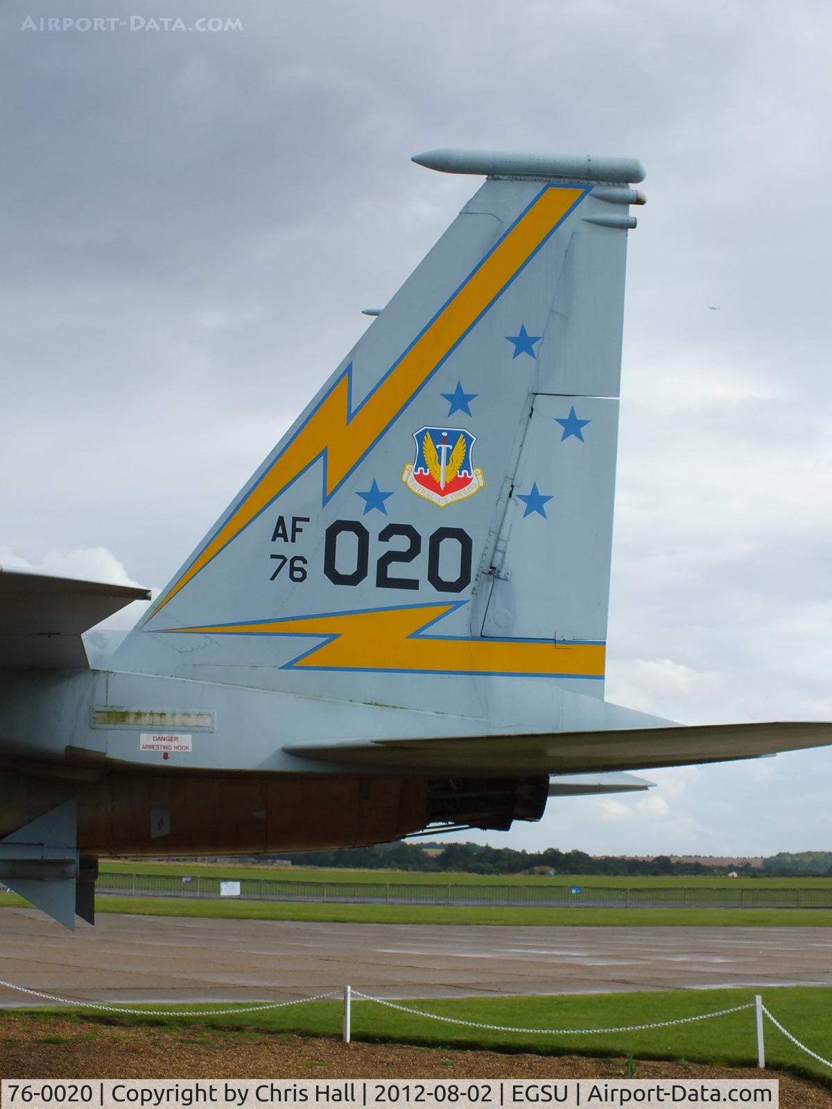 76-0020, 1976 McDonnell Douglas F-15A Eagle C/N 0199/A172, in the markings of the 5th F.I.S
