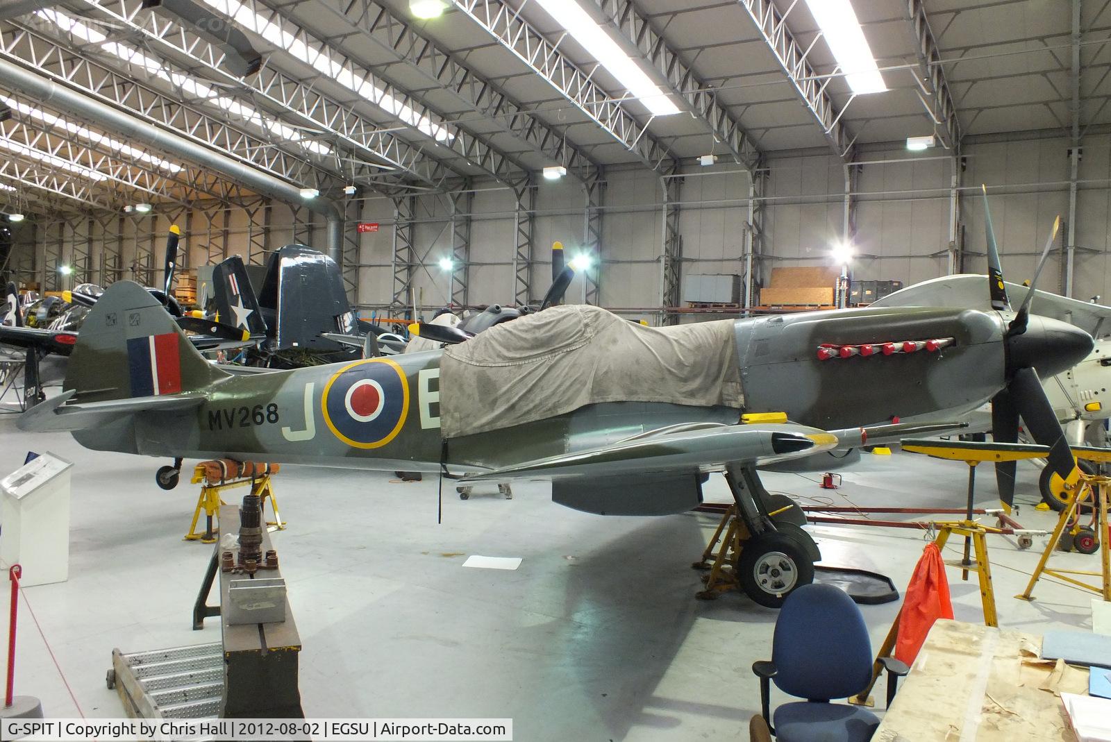 G-SPIT, 1944 Supermarine 379 Spitfire FR.XIV C/N 6S/649205, Painted in markings of Wing Commander James Edgar 