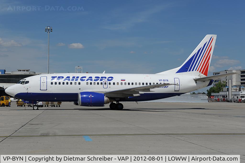 VP-BYN, 1998 Boeing 737-524 C/N 28924, Transaero Boeing 737-500