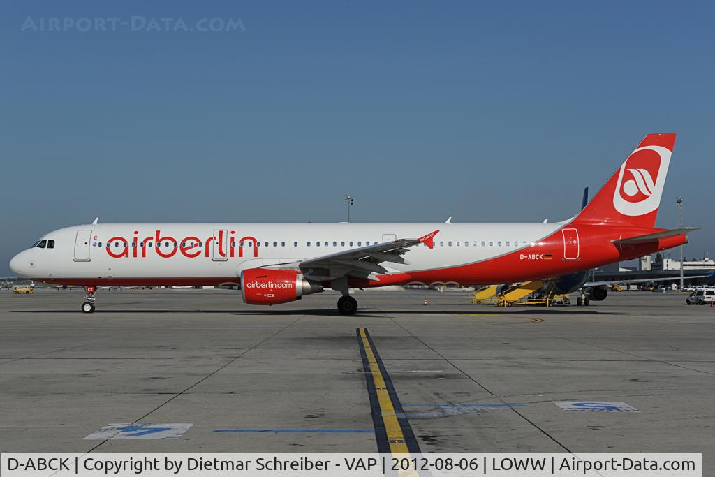 D-ABCK, 2011 Airbus A321-211 C/N 5133, Air berlin Airbus 321