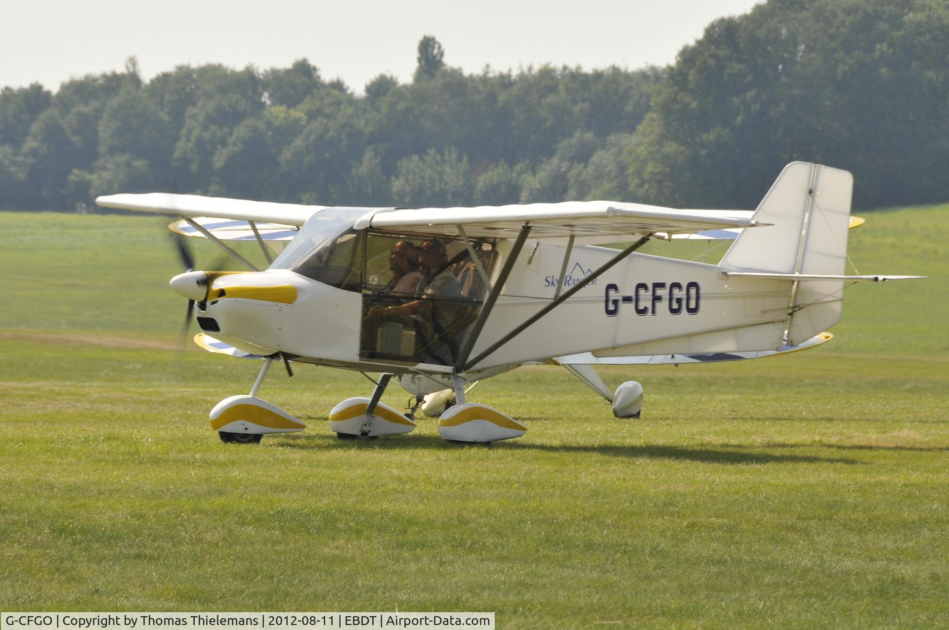 G-CFGO, 2008 Skyranger Swift 912S(1) C/N BMAA/HB/574, Fly In