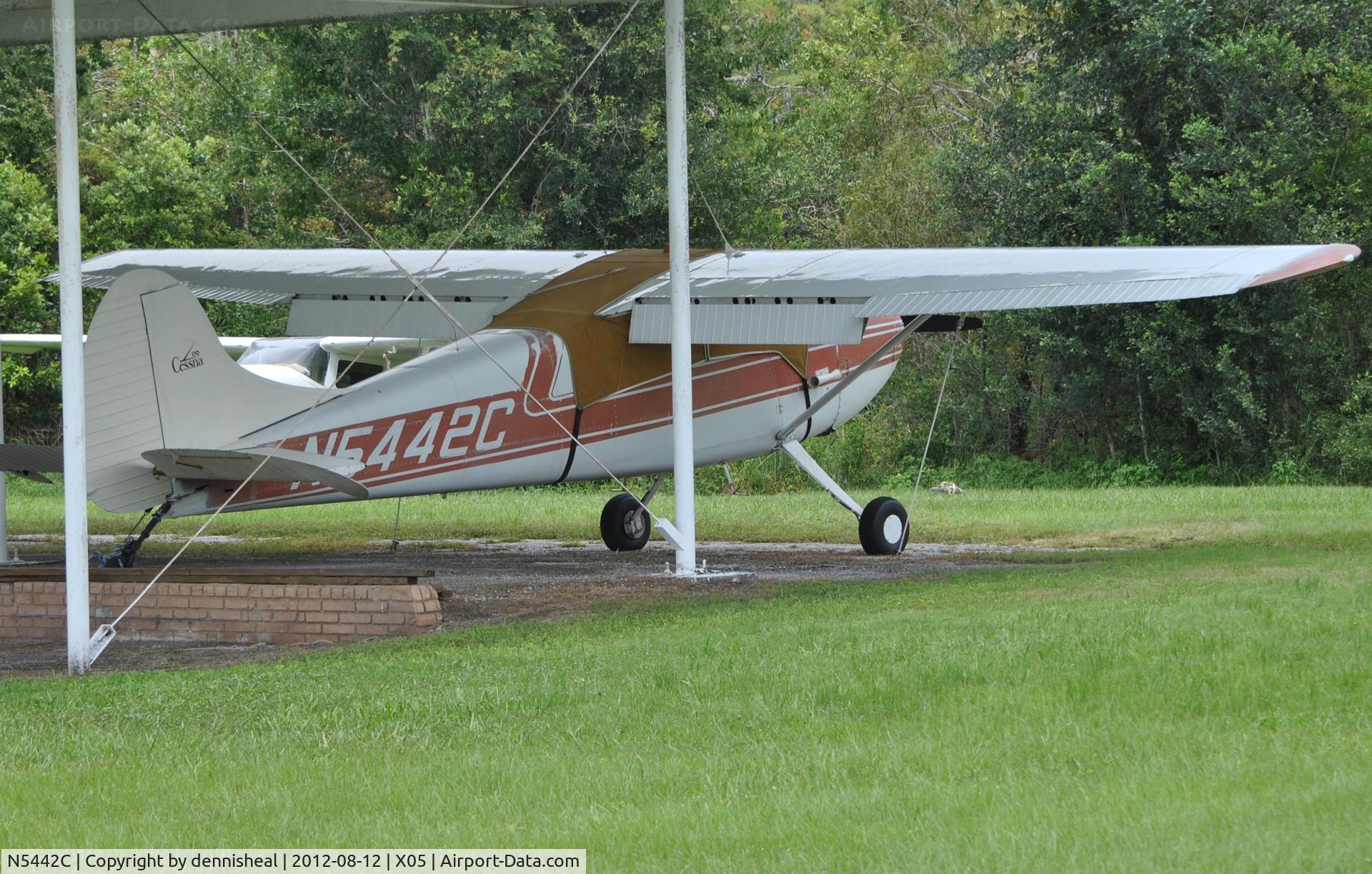 N5442C, 1950 Cessna 170A C/N 19476, 1950 CESSNA 170A, CN 19476