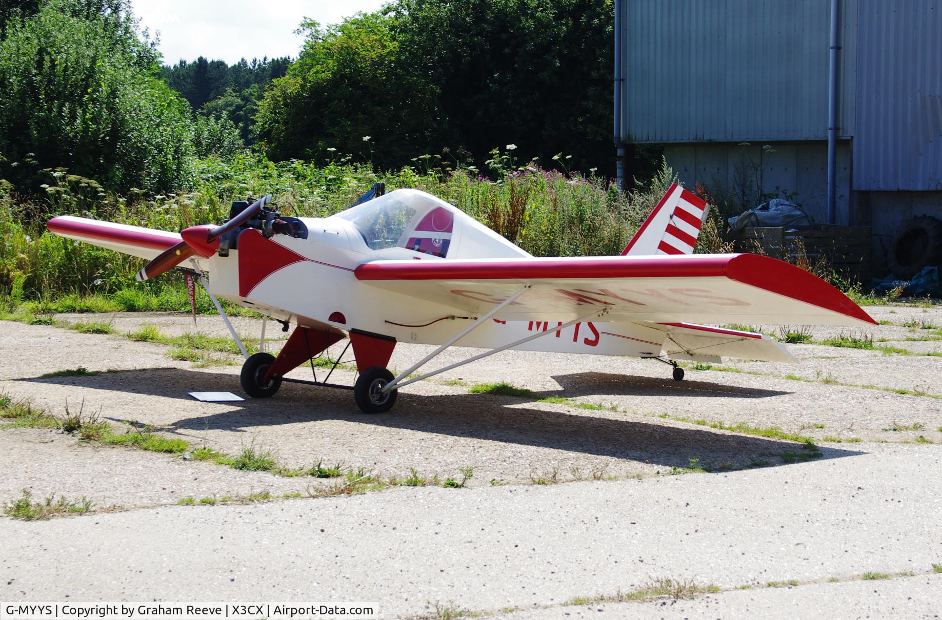 G-MYYS, 1995 Team Mini-Max C/N PFA 186-11989, Parked at Northrepps.