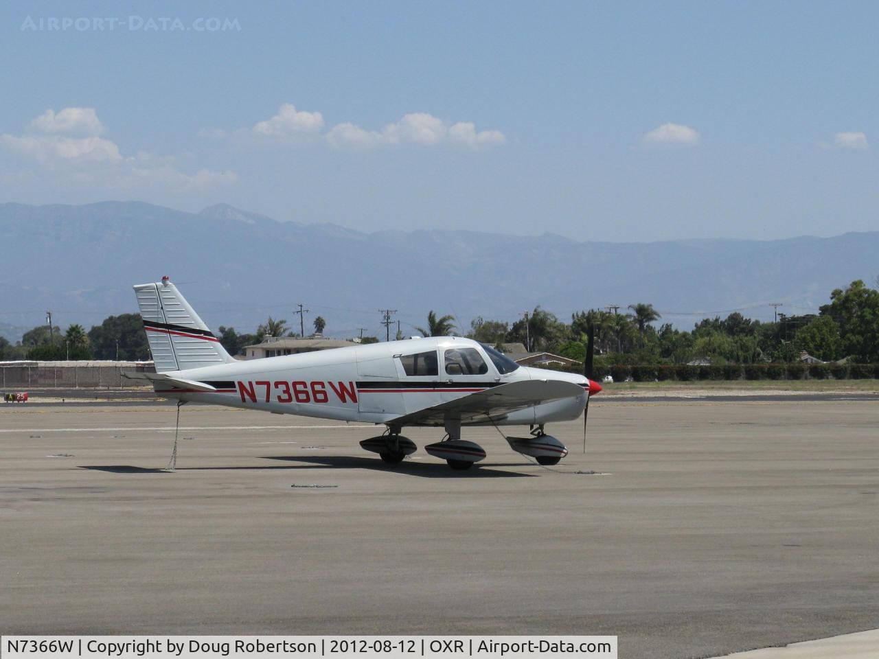 N7366W, 1963 Piper PA-28-180 C/N 28-1248, 1963 Piper PA-28-180 CHEROKEE, Lycoming O&VO-360 180 Hp