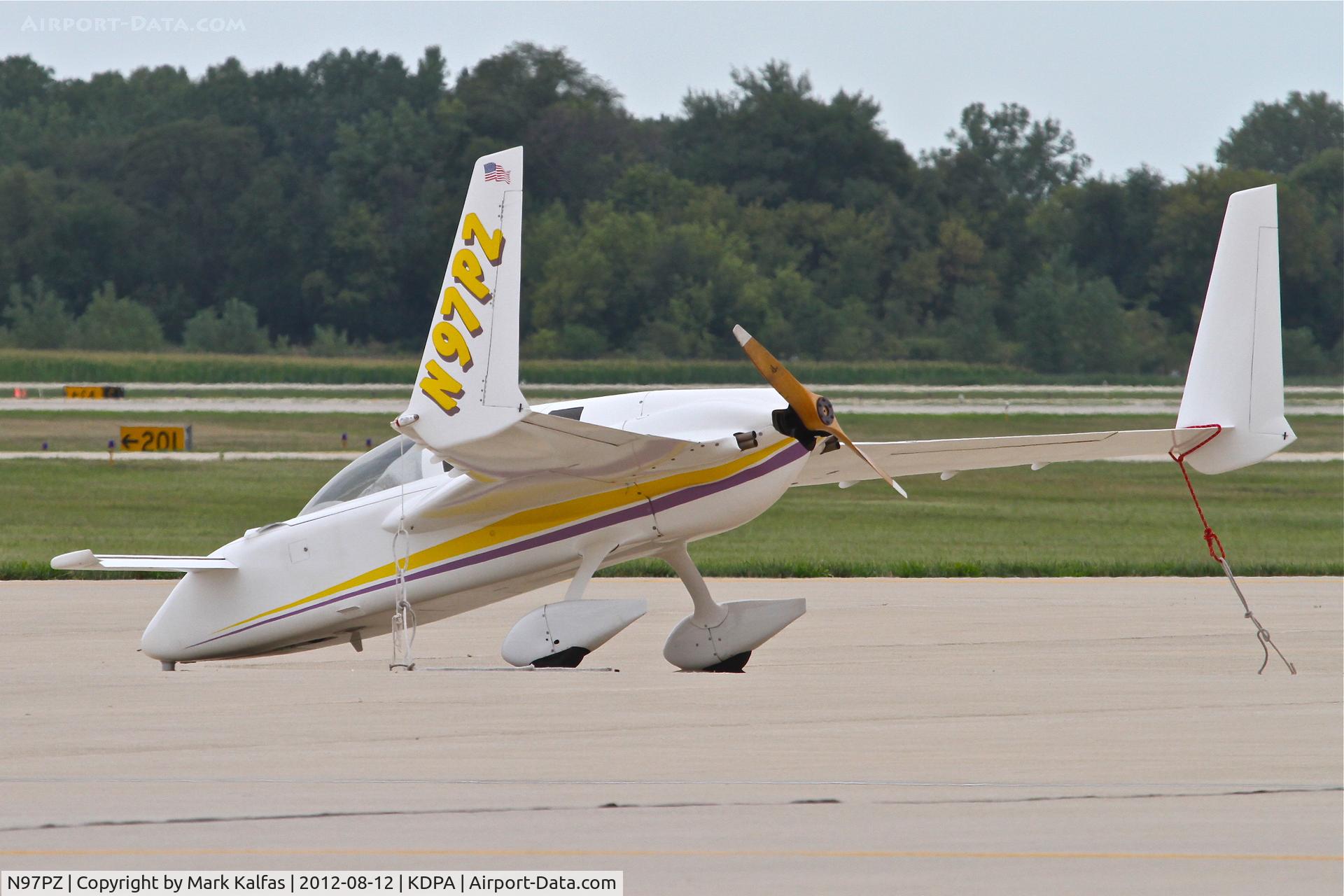 N97PZ, 1997 Co-Z Cozy C/N 581, Brown M R/brown L A COZY on the ramp at DuPage.