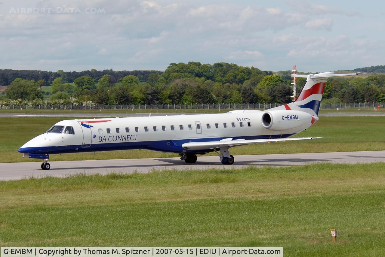 G-EMBM, 1999 Embraer EMB-145EU (ERJ-145EU) C/N 145196, BA Connect EMB-145EU