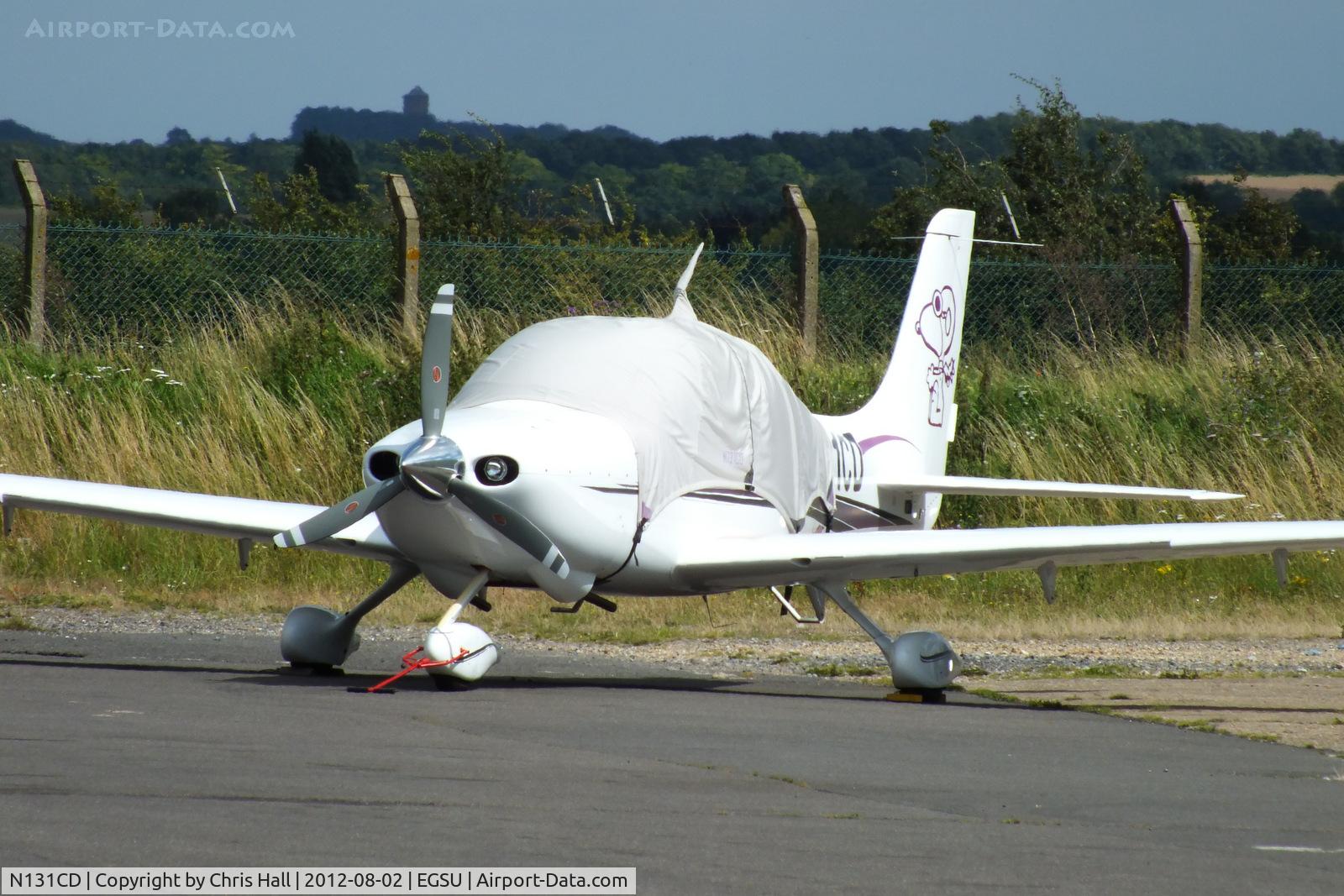 N131CD, 2000 Cirrus SR20 C/N 1031, parked at the eastern end of the airfield