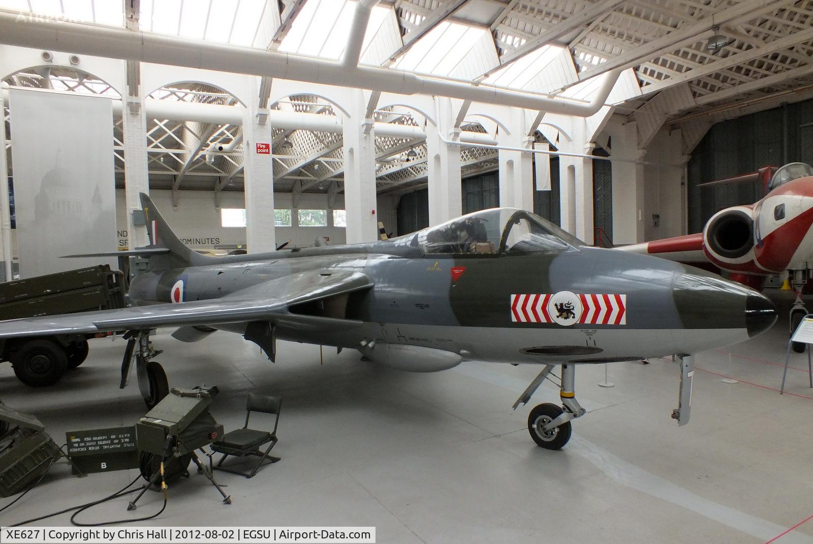 XE627, 1956 Hawker Hunter F.6A C/N 41H/679979, Preserved at the IWM Duxford