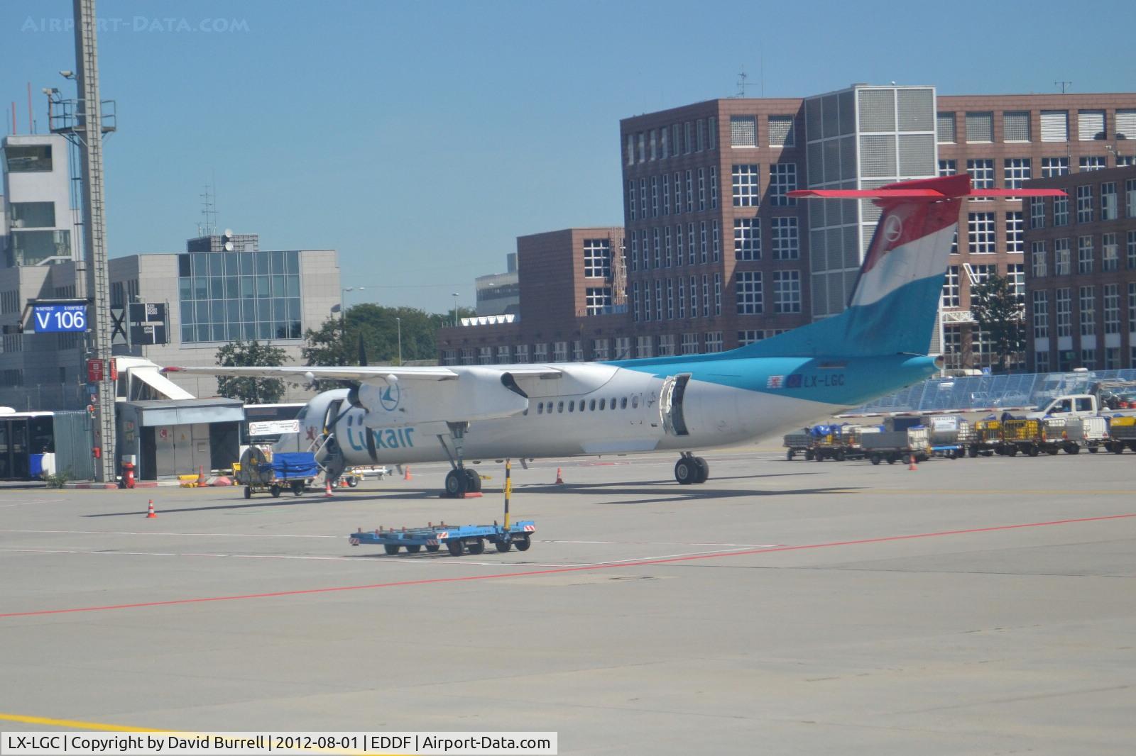 LX-LGC, 1989 Fokker 50 C/N 20168, Luxair Fokker 50 LX-LGC.